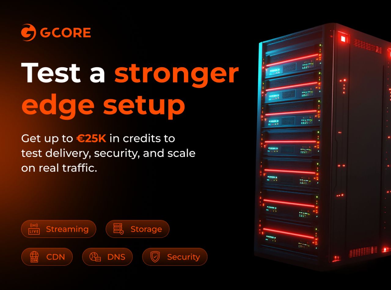 Gcore ad
