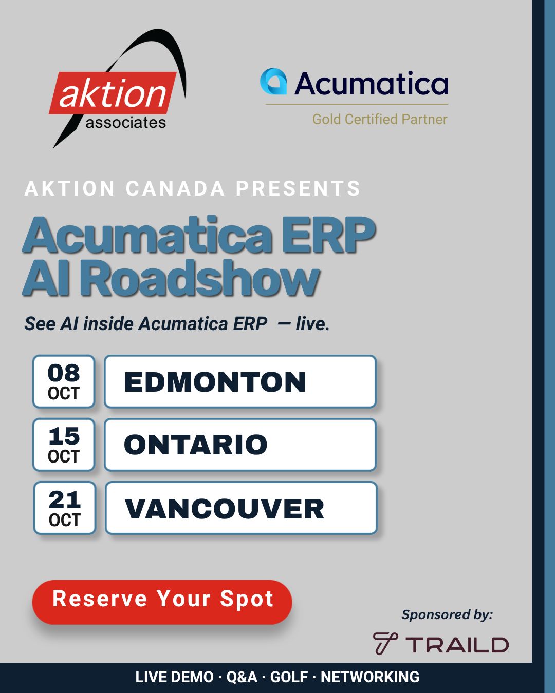 Aktion Associates Canada ad