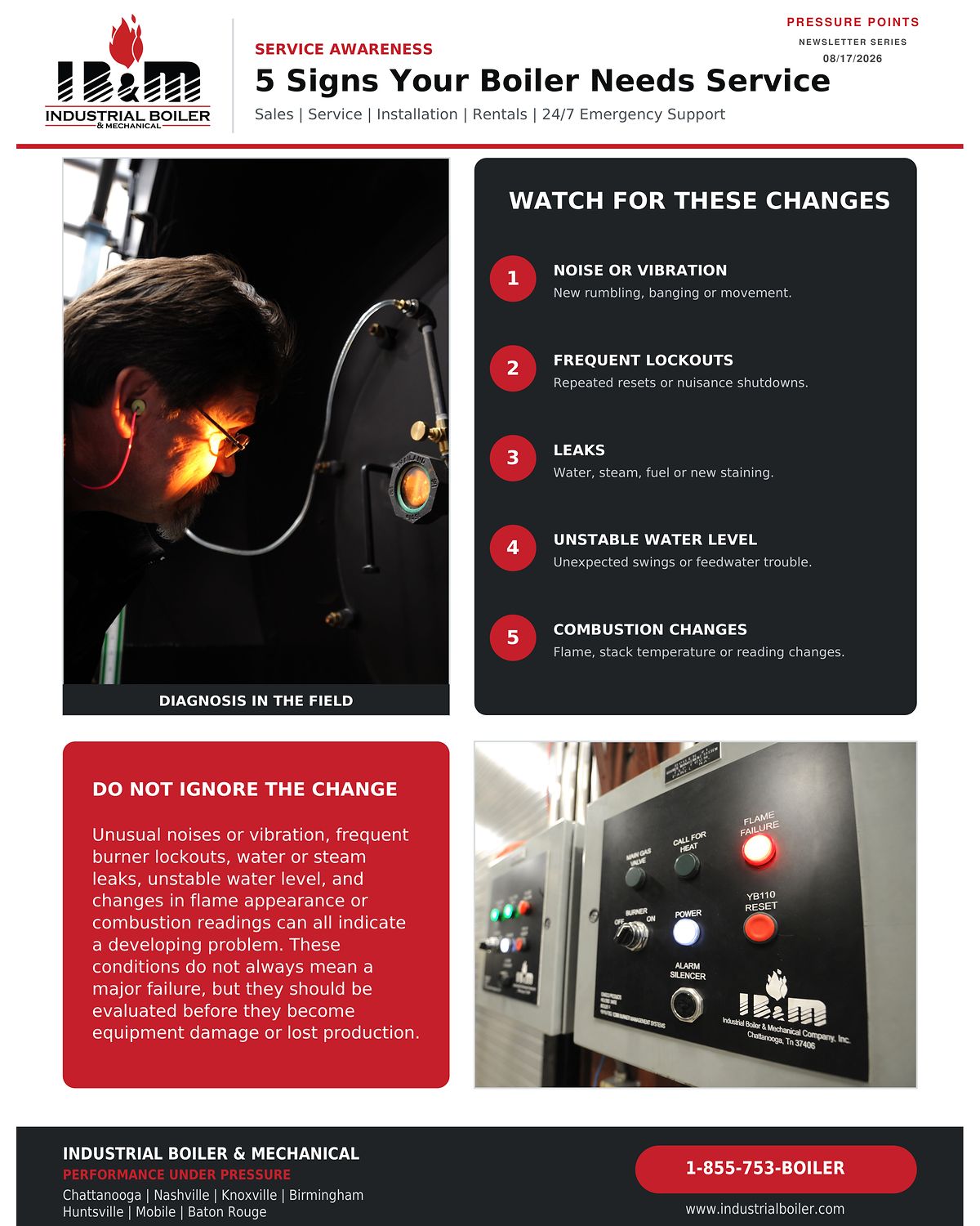 Industrial Boiler & Mechanical ad