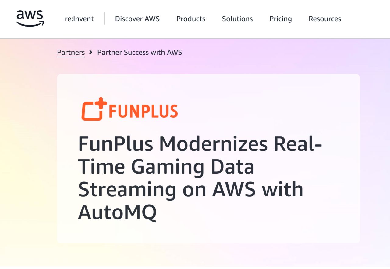 AutoMQ | Low Latency Diskless Kafka® on S3 ad