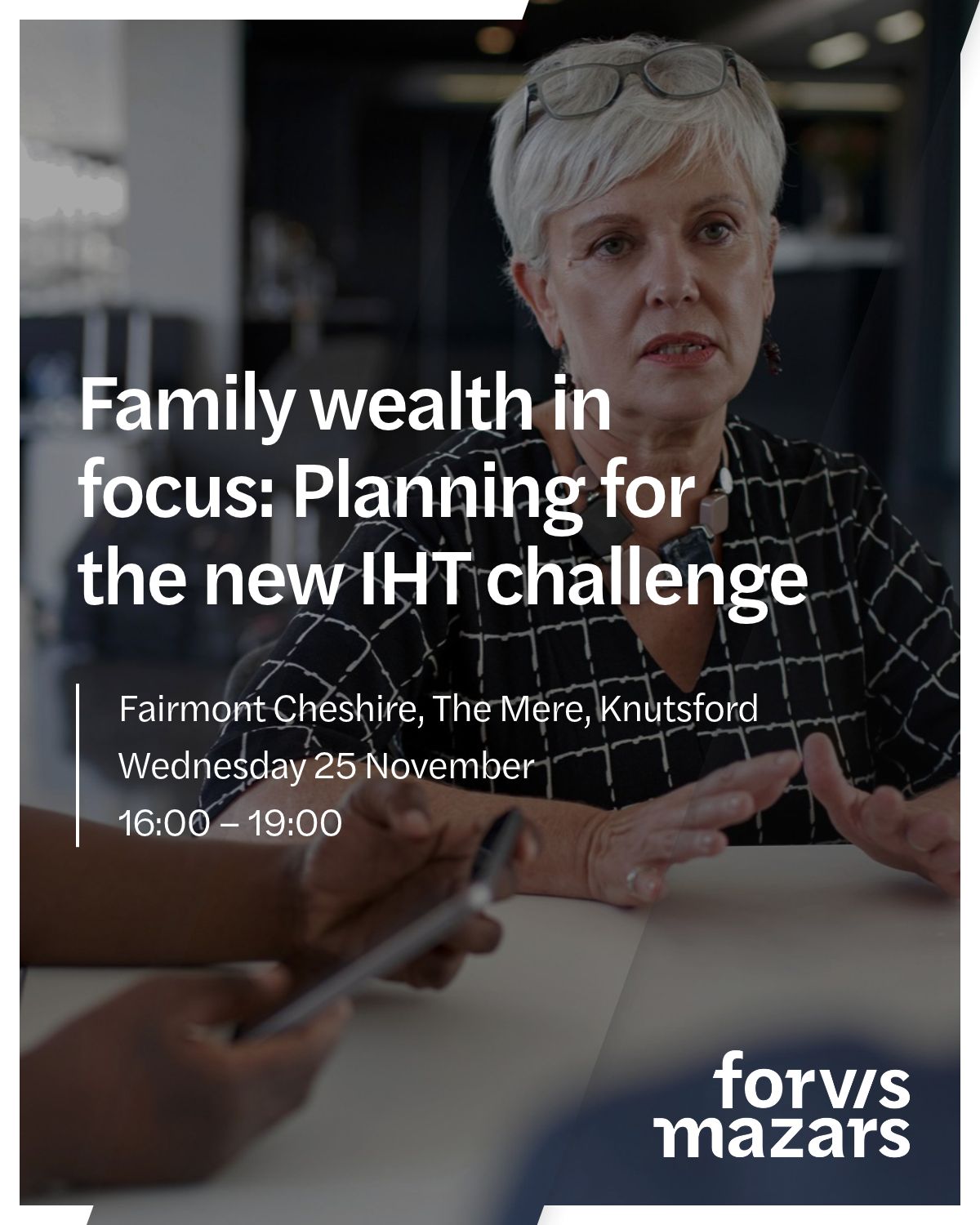 Forvis Mazars in the UK ad
