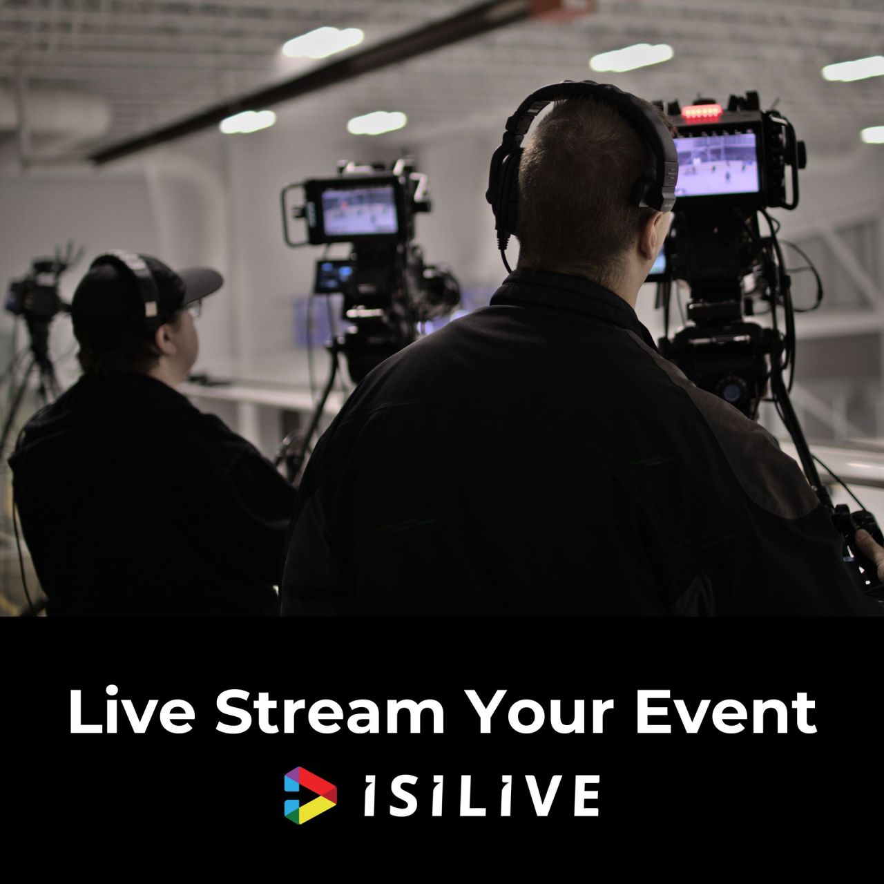 iSiLIVE Webcasting ad