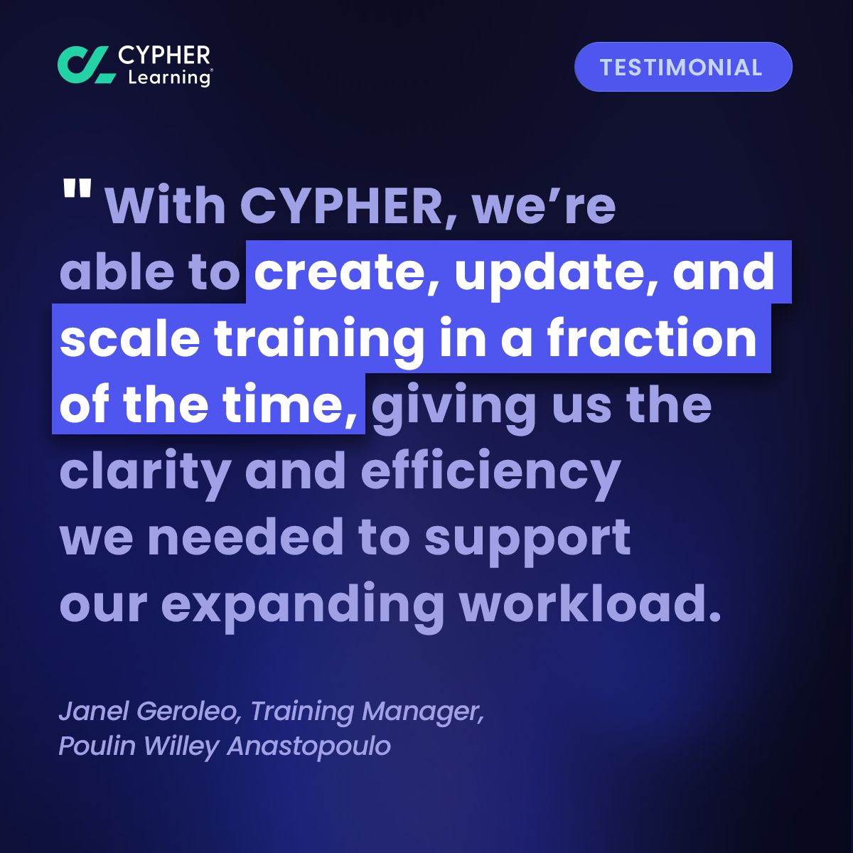 CYPHER Learning ad