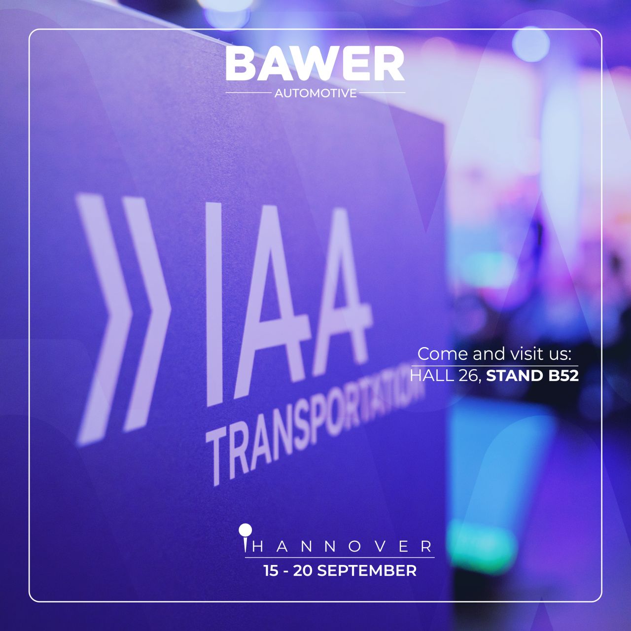 Bawer I Automotive ad
