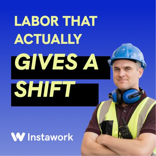 Instawork ad