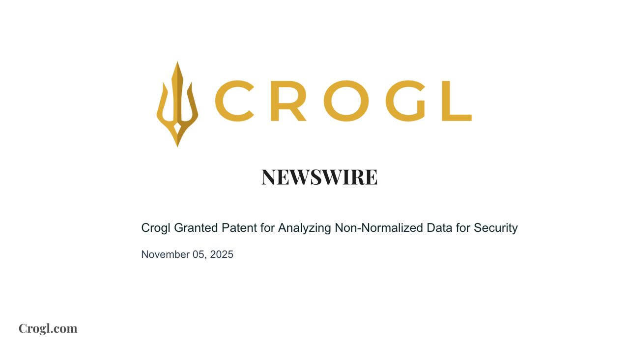 Crogl, Inc. ad