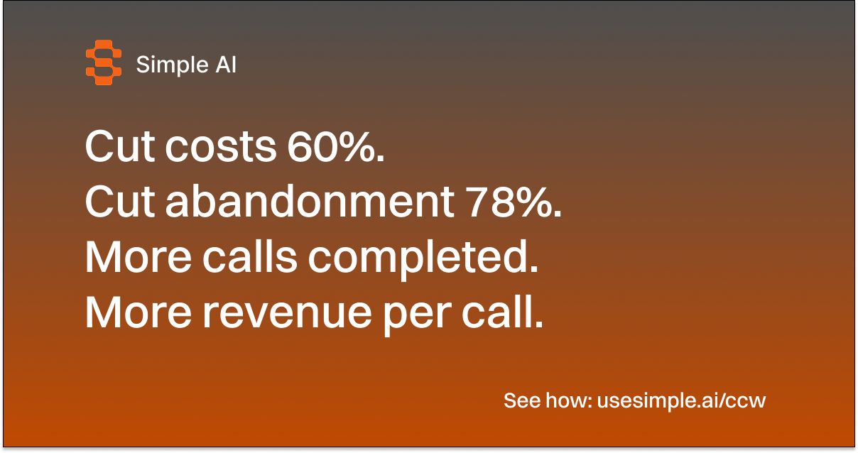 Simple AI ad