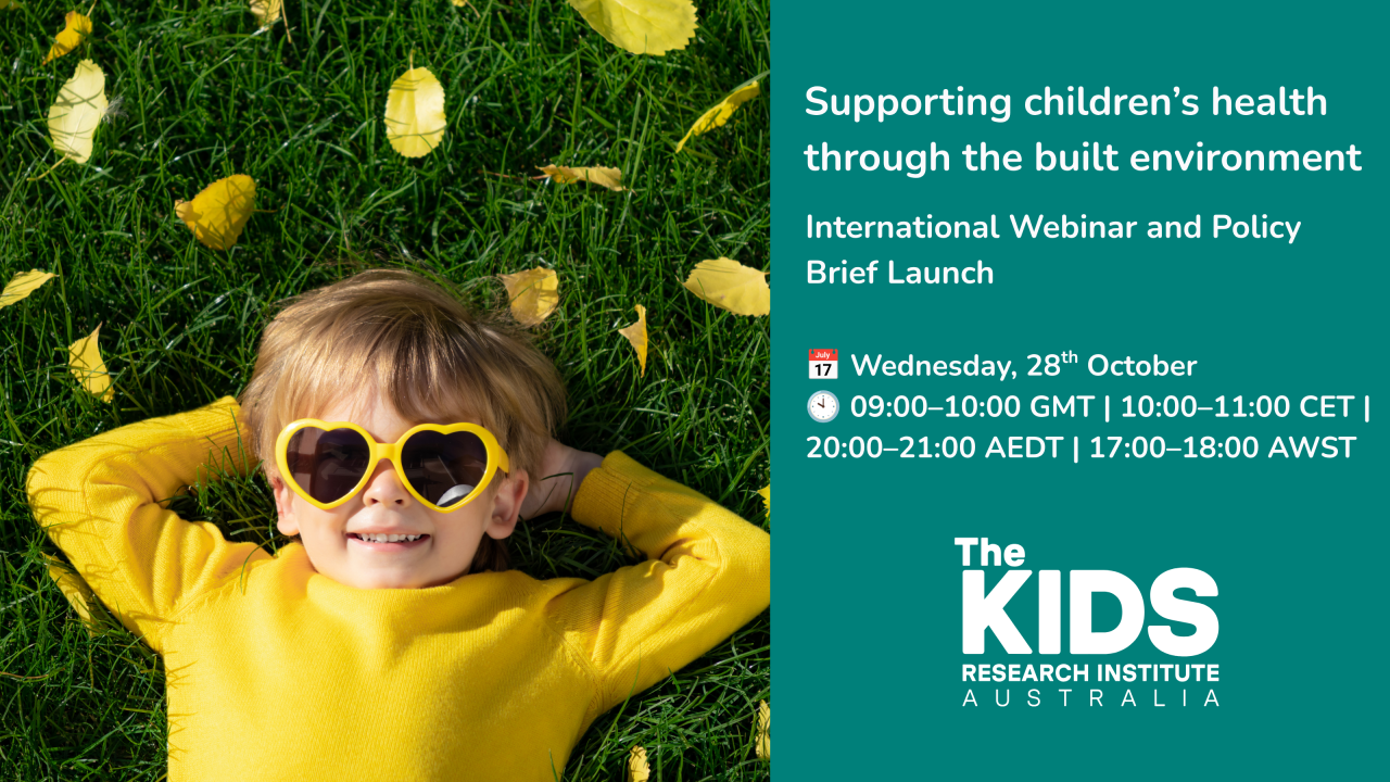 The Kids Research Institute Australia ad
