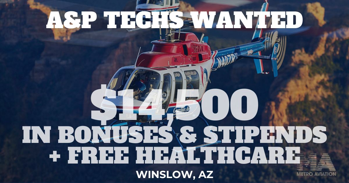 Metro Aviation, Inc. ad