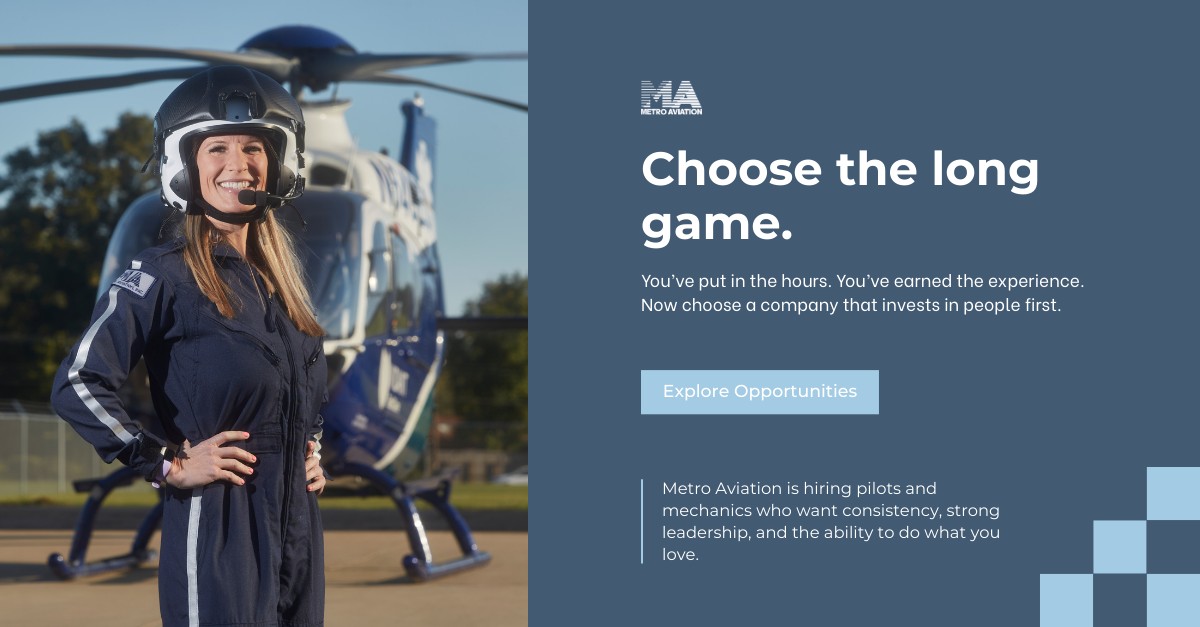 Metro Aviation, Inc. ad