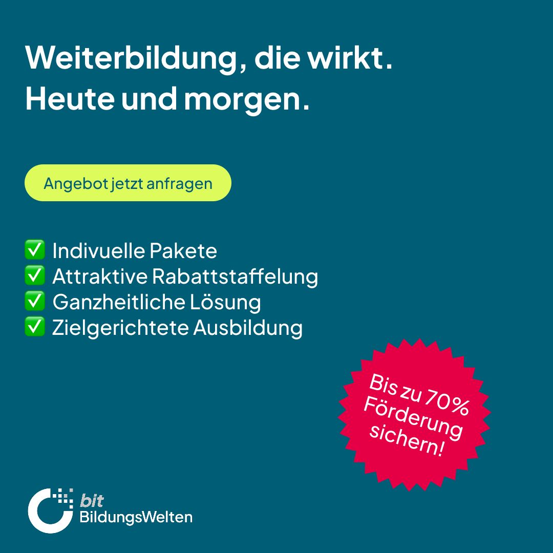 bit BildungsWelten GmbH ad