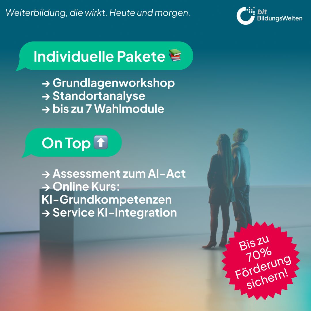 bit BildungsWelten GmbH ad