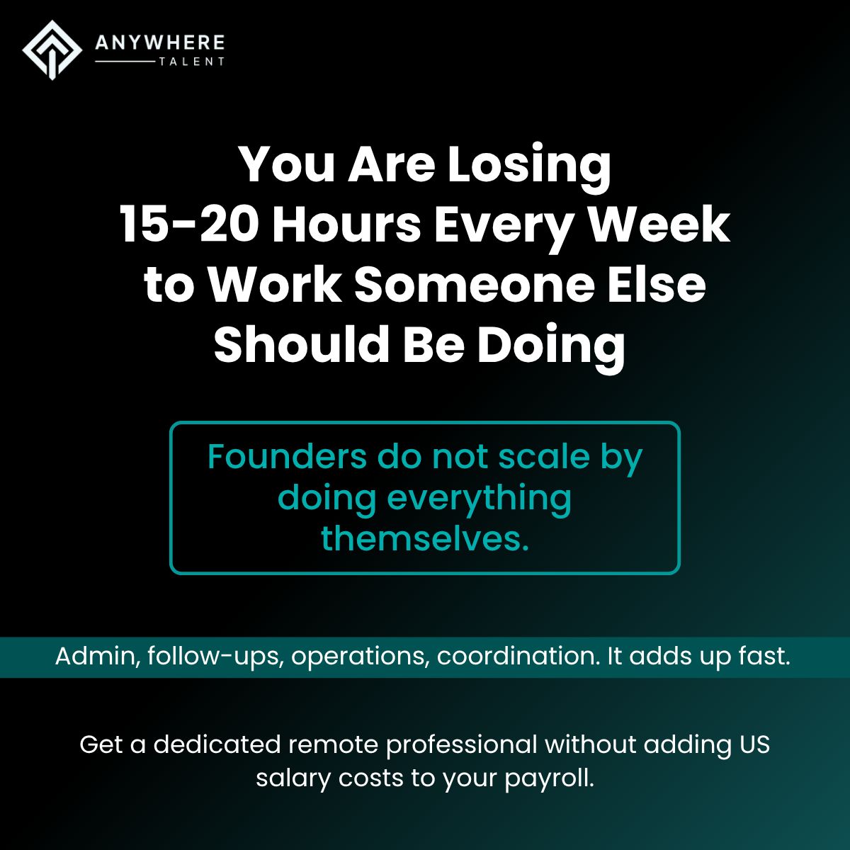 Anywhere Talent ad