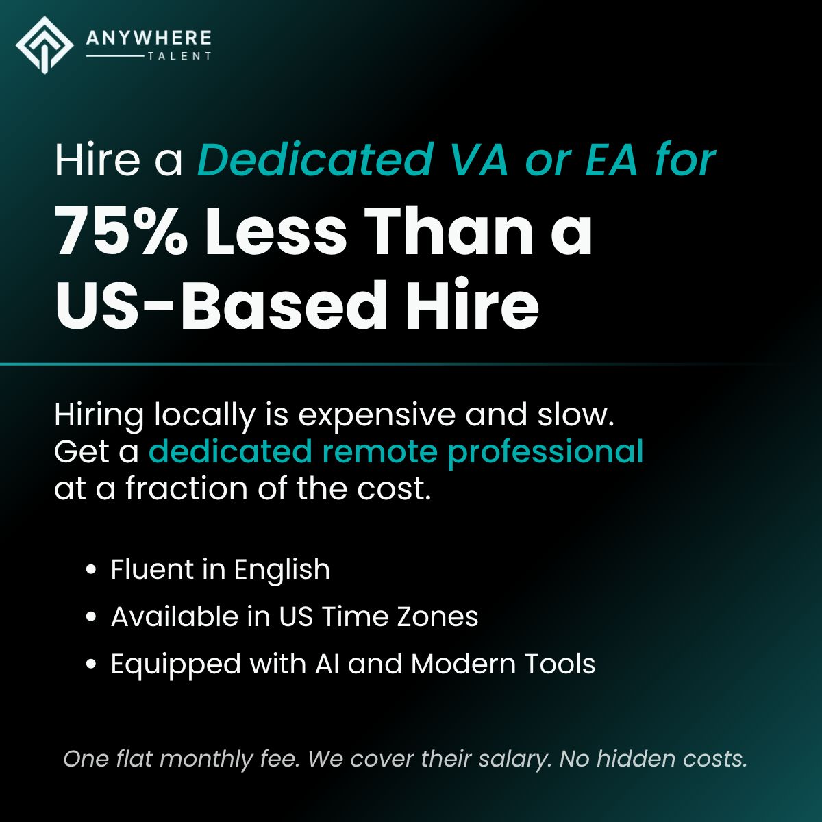 Anywhere Talent ad