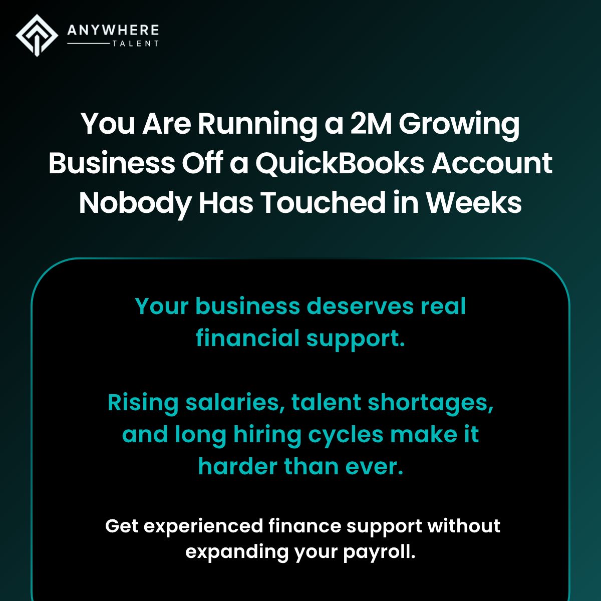 Anywhere Talent ad