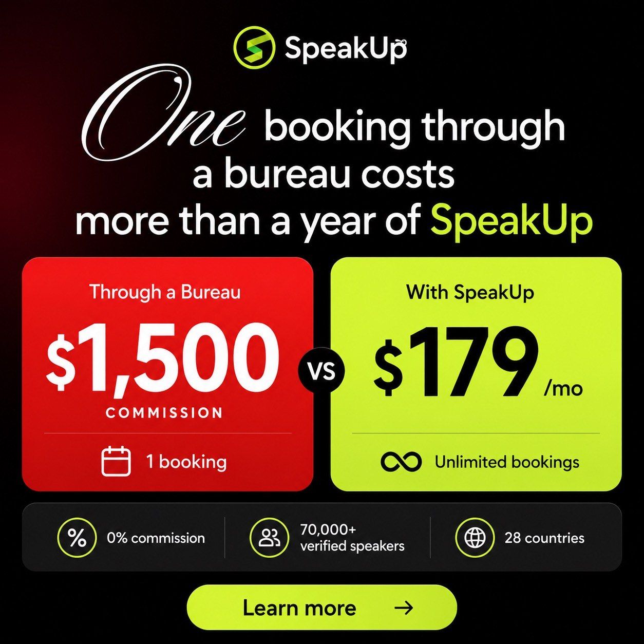SpeakUp ad