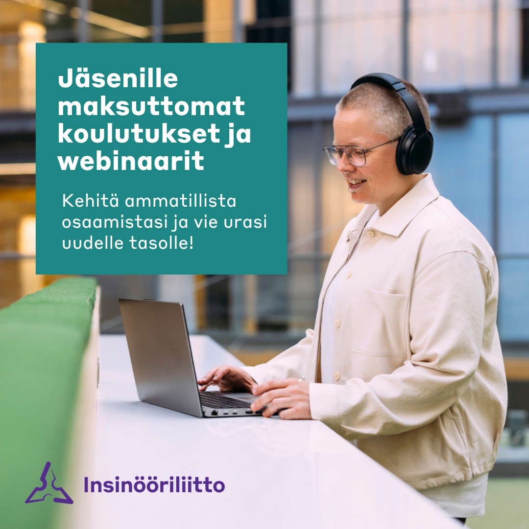 Insinööriliitto | Union of Professional Engineers in Finland ad