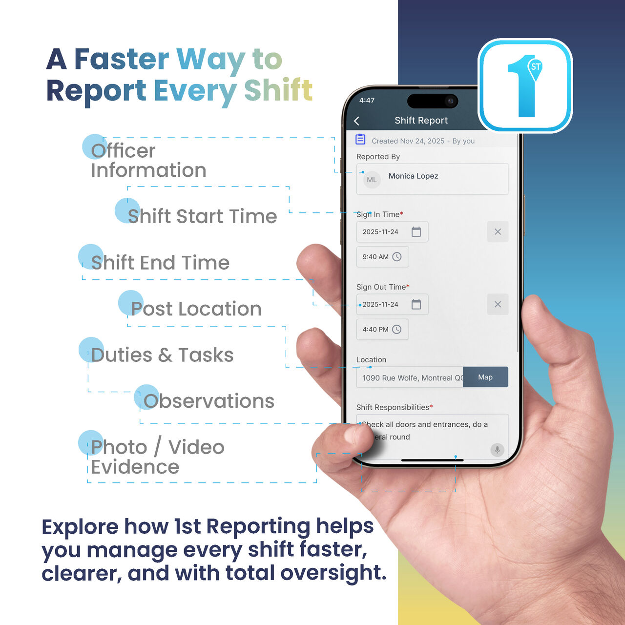 1st Reporting ad