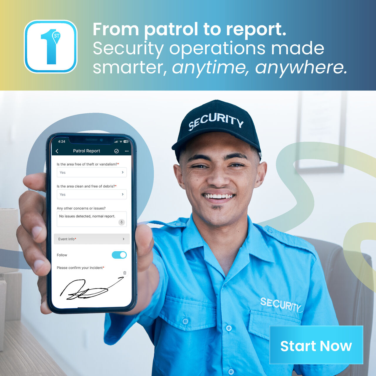 1st Reporting ad