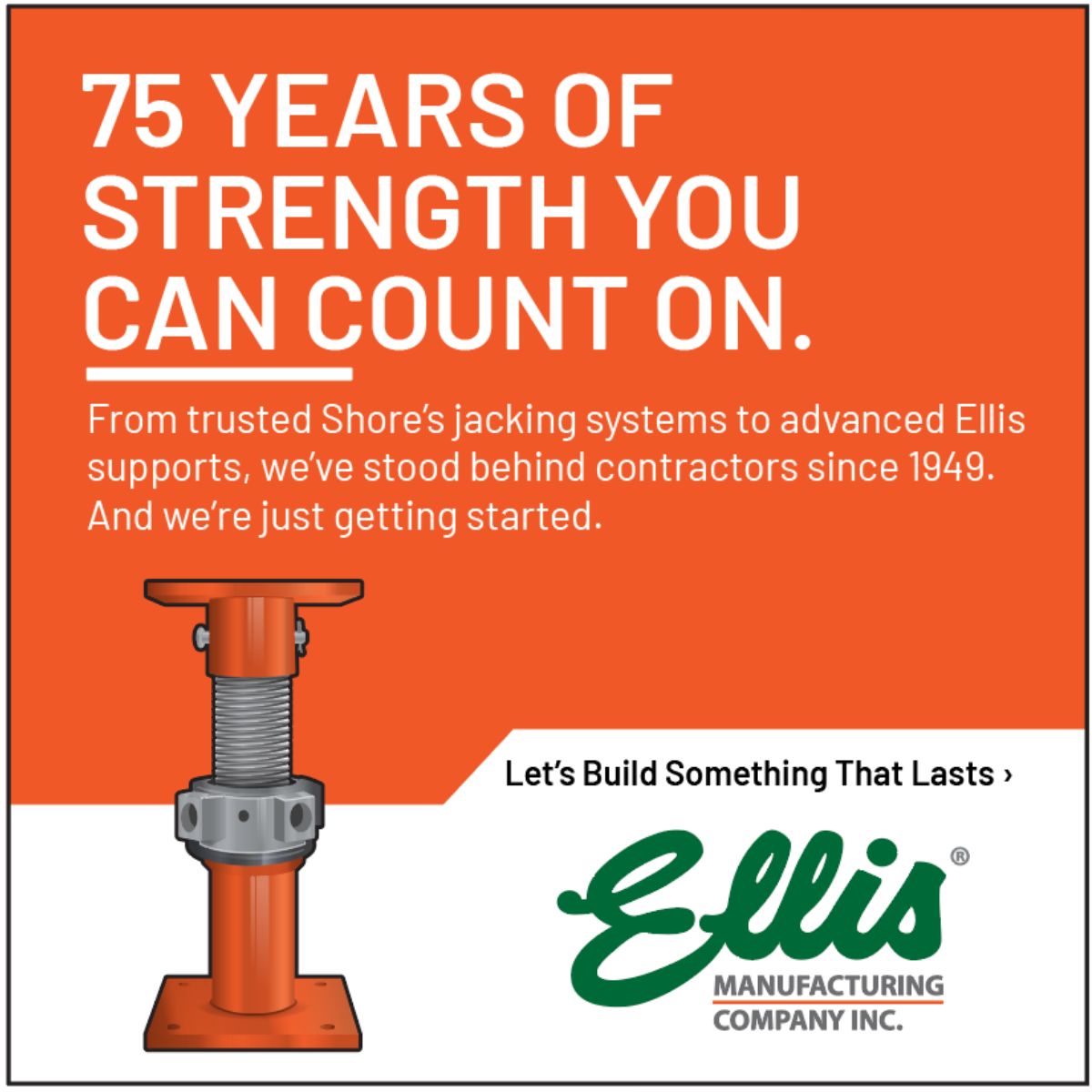 Ellis Manufacturing Company ad