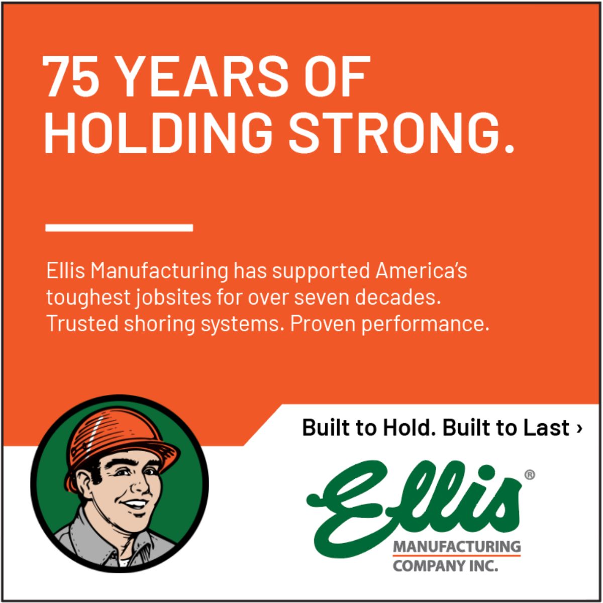 Ellis Manufacturing Company ad
