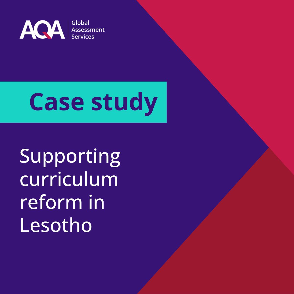 AQA Global Assessment Services ad