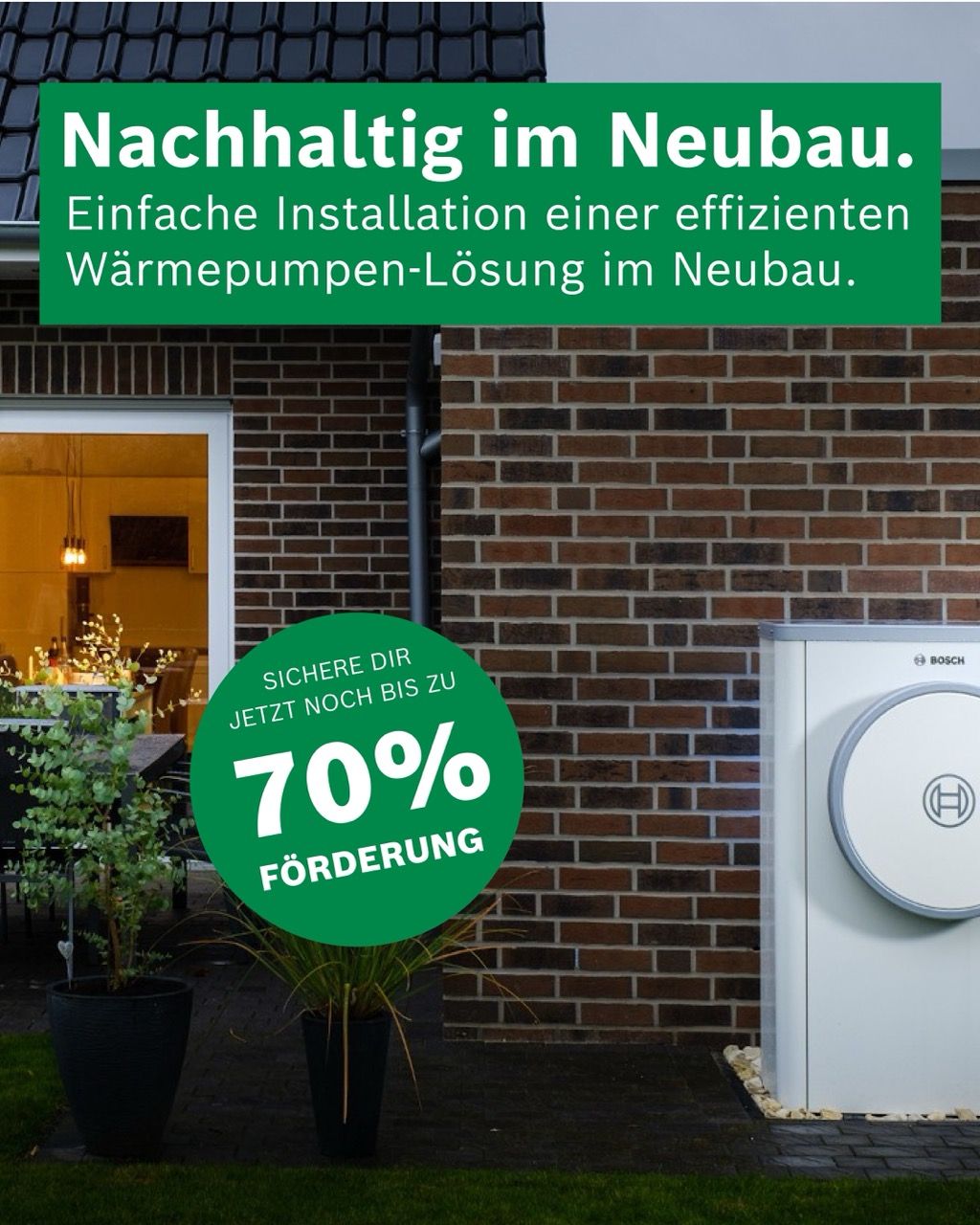 Bosch Home Comfort Deutschland ad