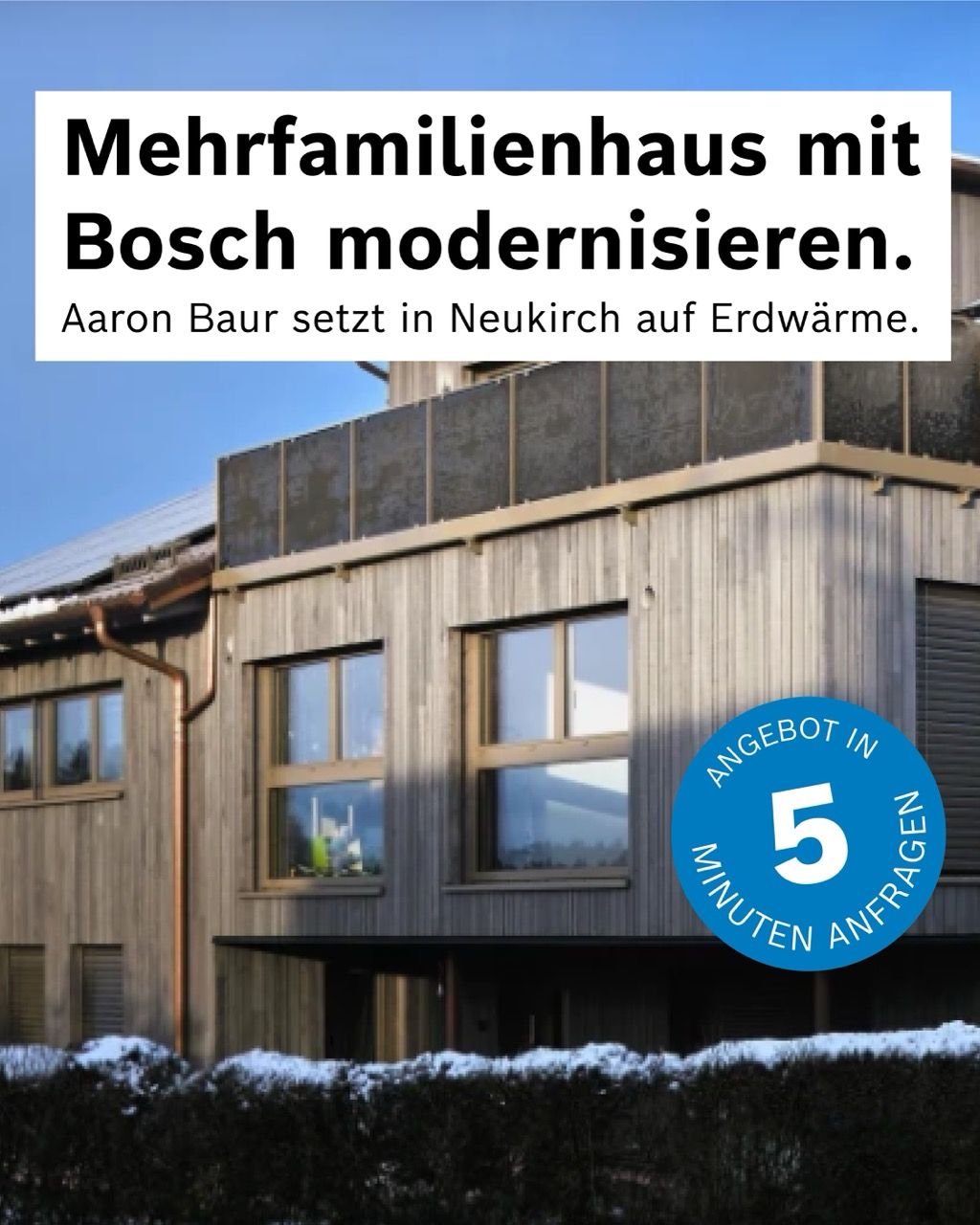 Bosch Home Comfort Deutschland ad