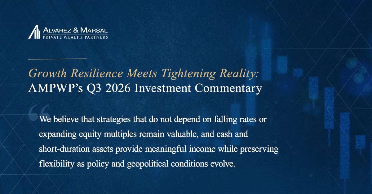 Alvarez & Marsal Private Wealth Partners ad