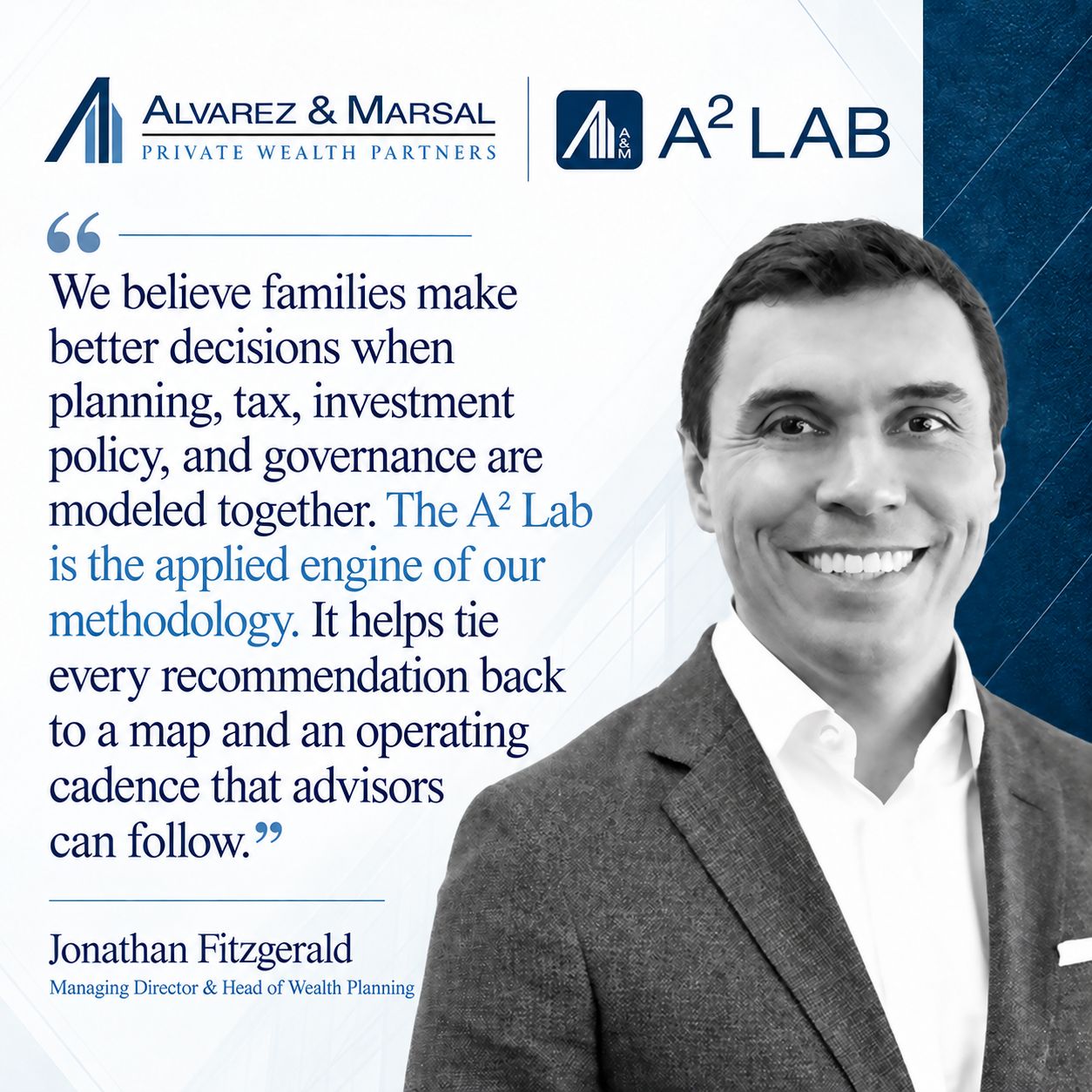 Alvarez & Marsal Private Wealth Partners ad