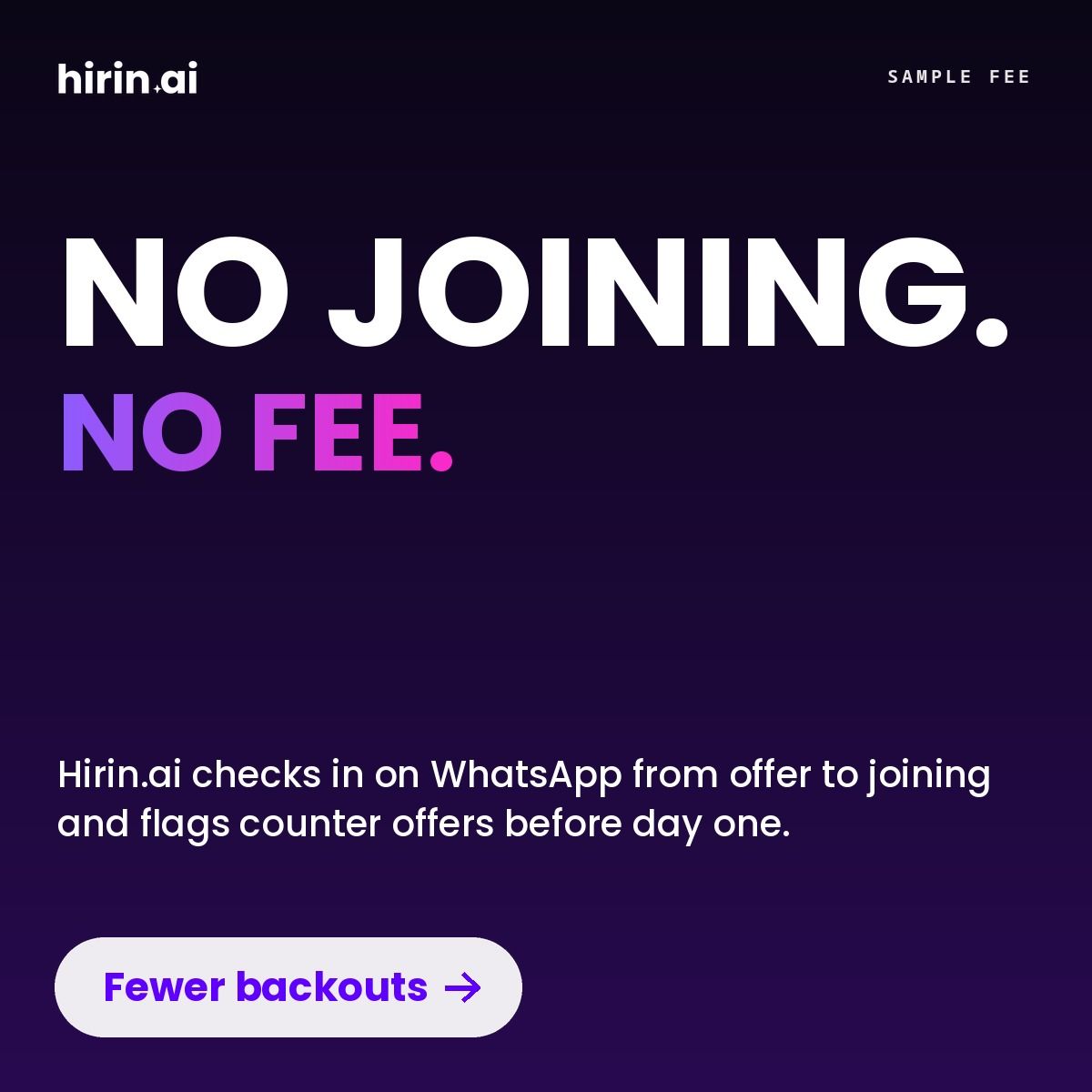 Hirin.ai ad