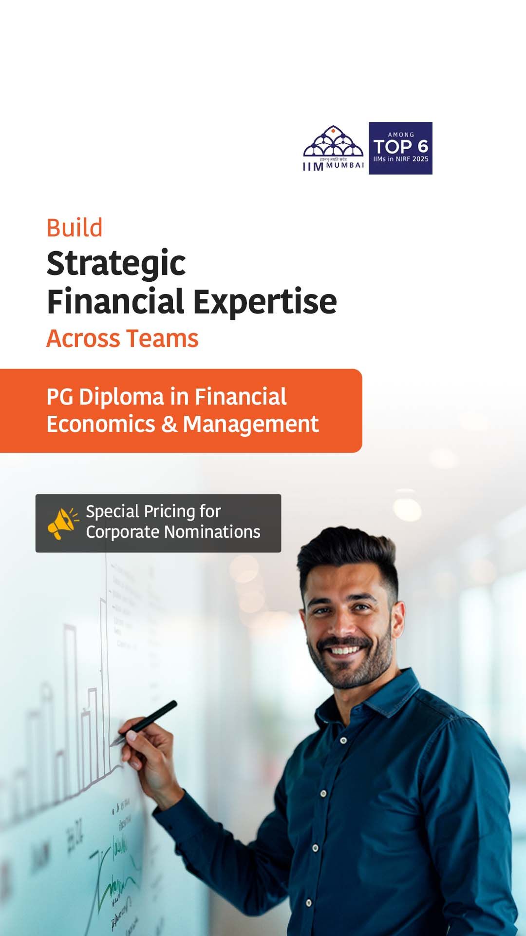 IIM Mumbai PGP (Online) ad