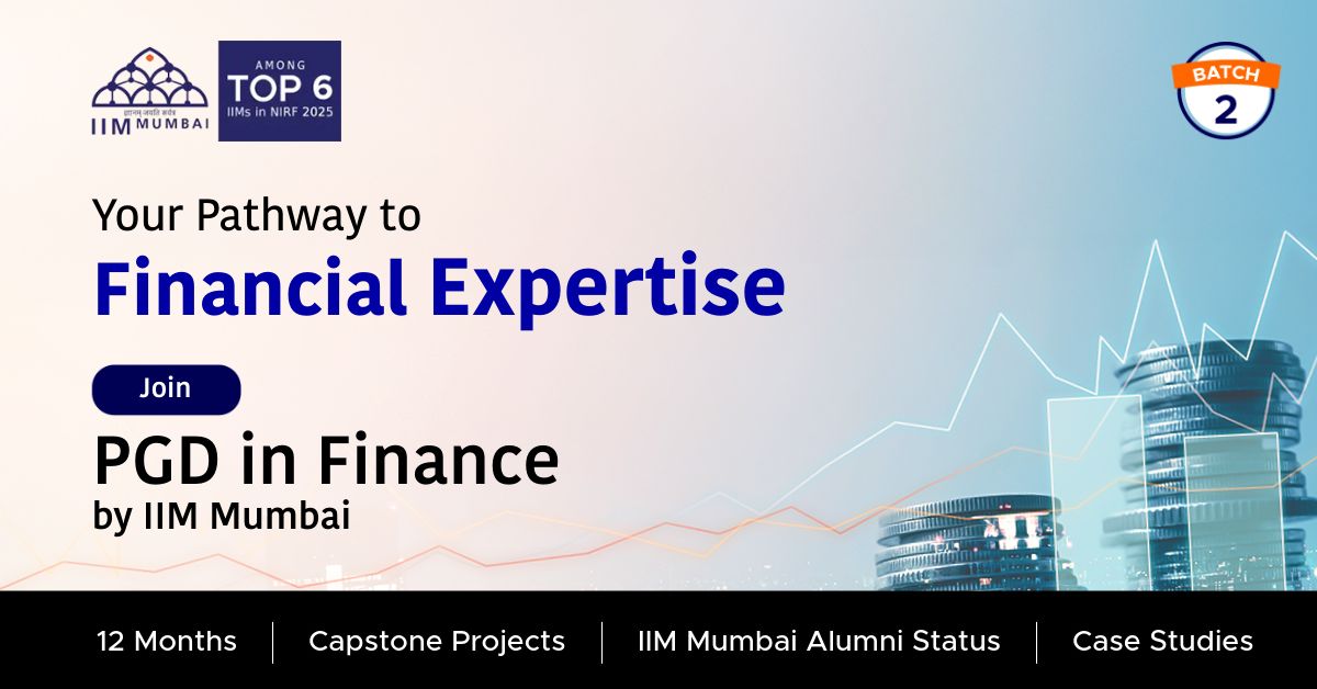 IIM Mumbai PGP (Online) ad