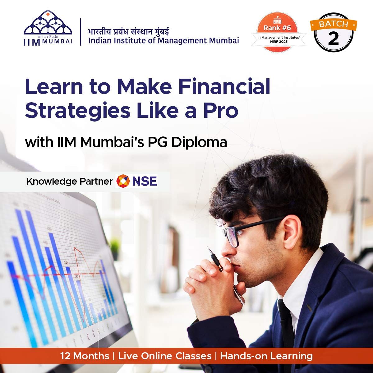 IIM Mumbai PGP (Online) ad