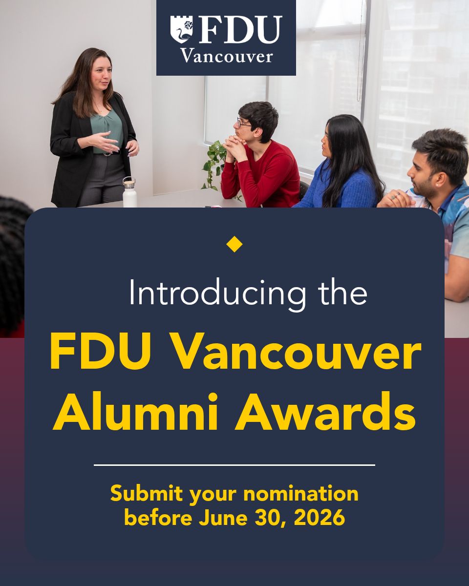 FDU Vancouver ad