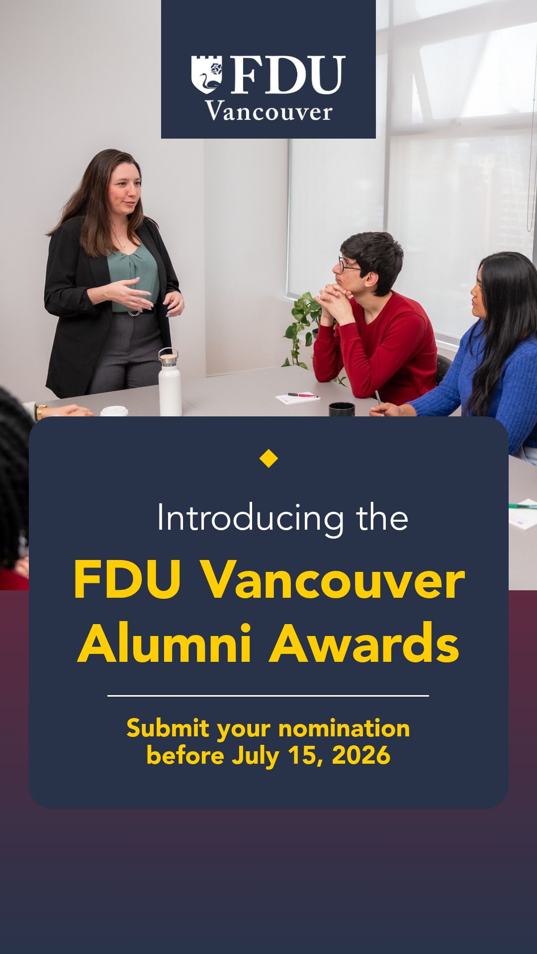 FDU Vancouver ad