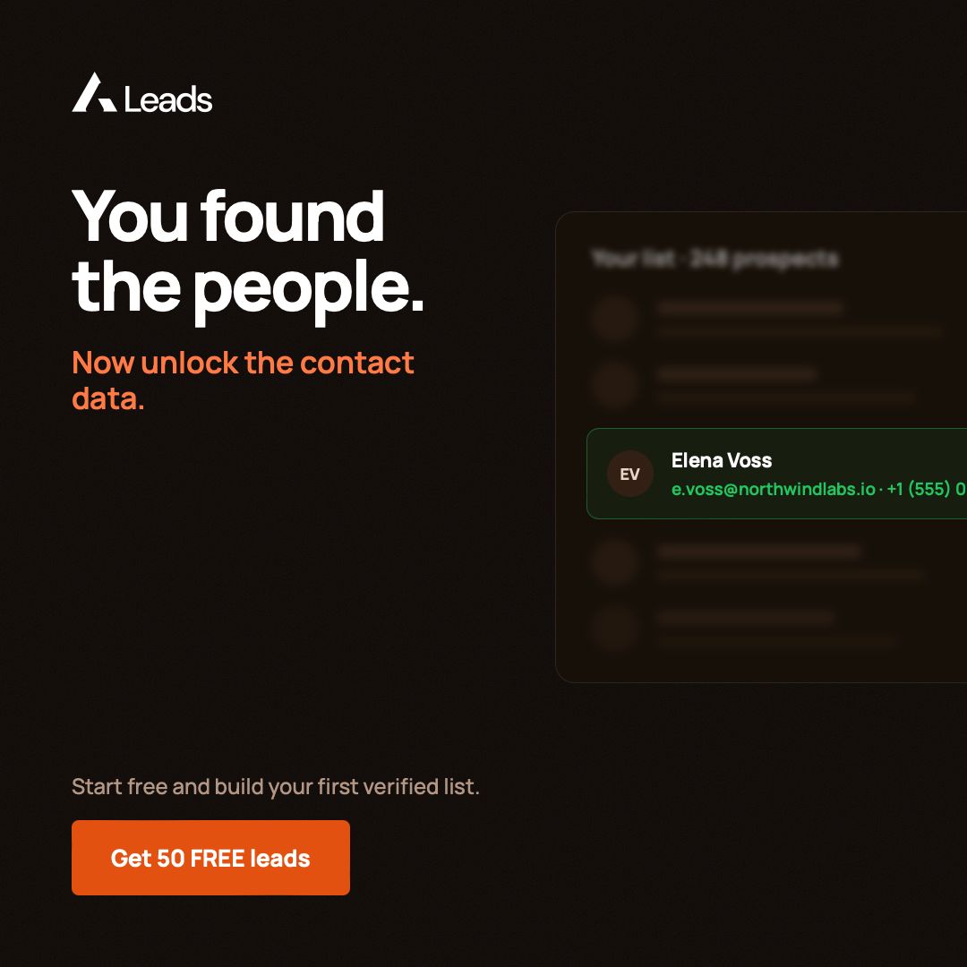 A-Leads ad