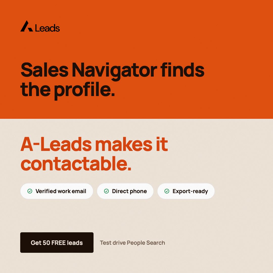 A-Leads ad