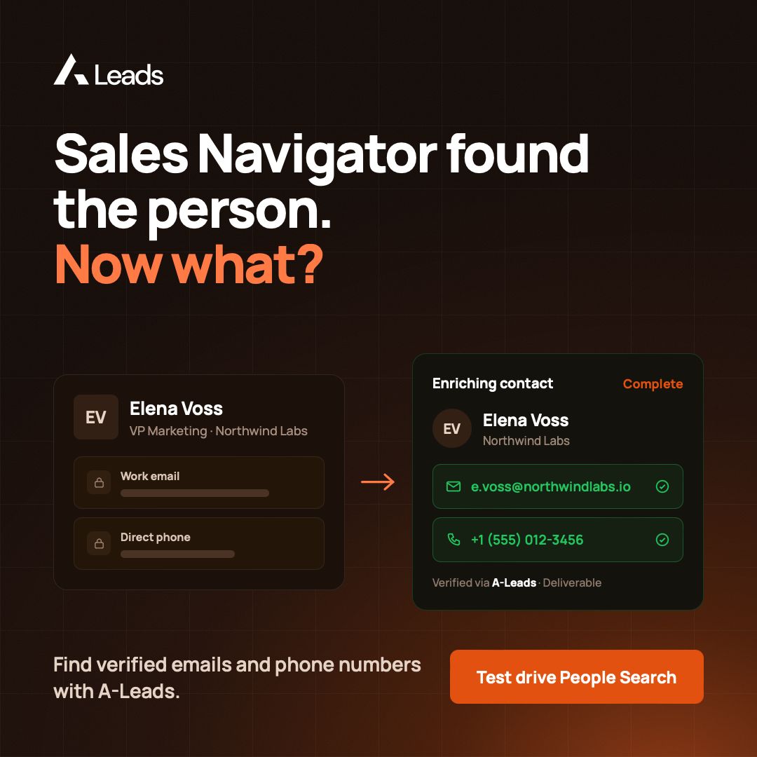 A-Leads ad