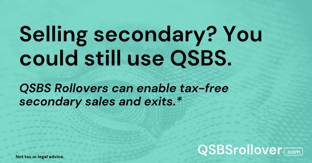 QSBS Rollover ad