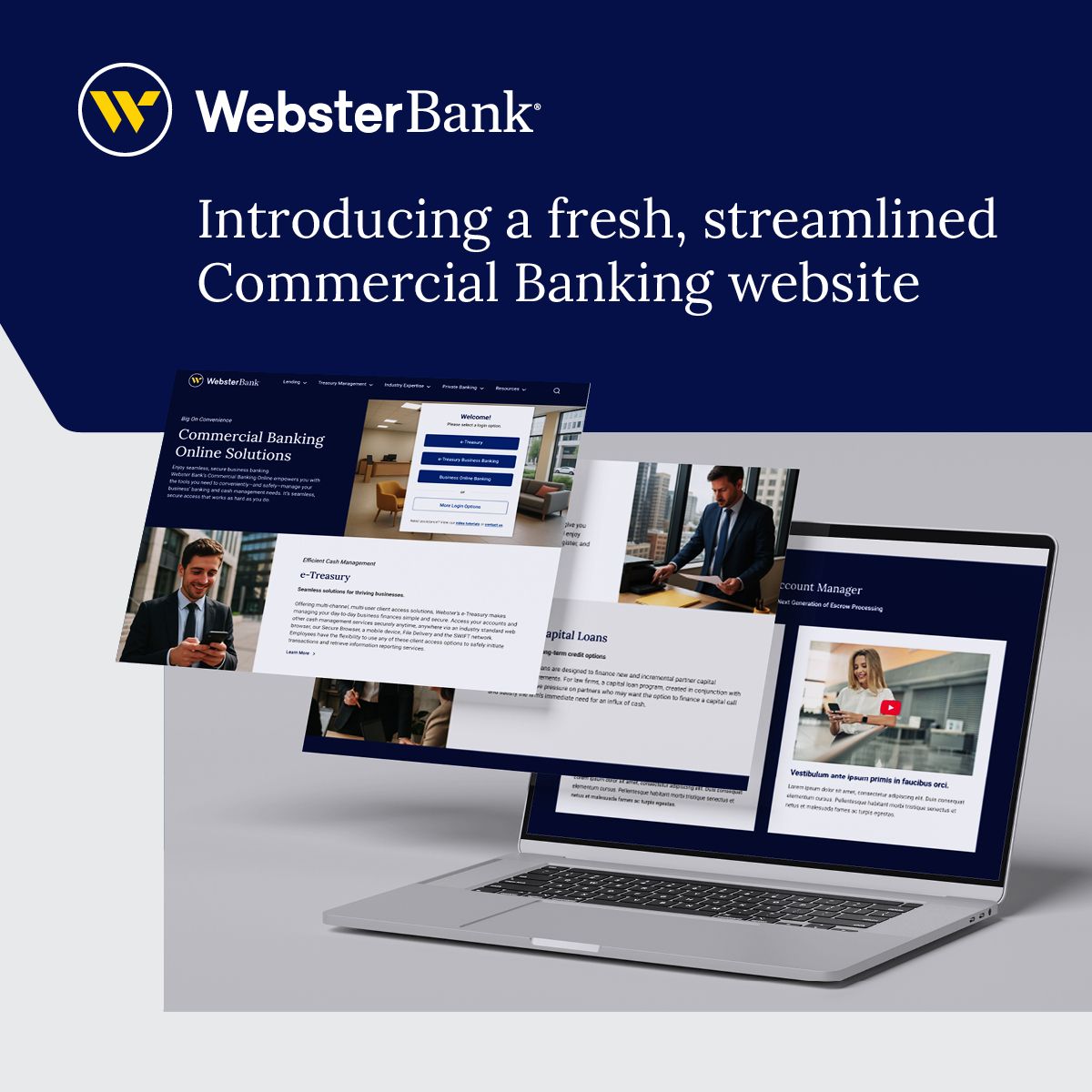 Webster Bank ad