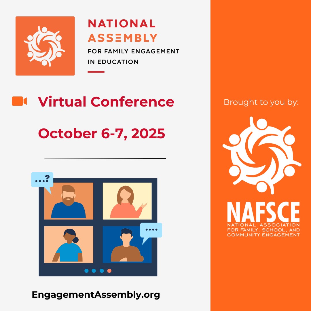 NAFSCE (National Association for Family, School, and Community Engagement) ad