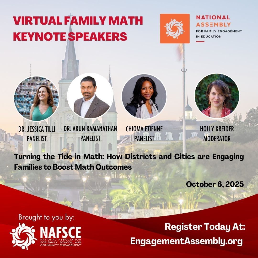 NAFSCE (National Association for Family, School, and Community Engagement) ad