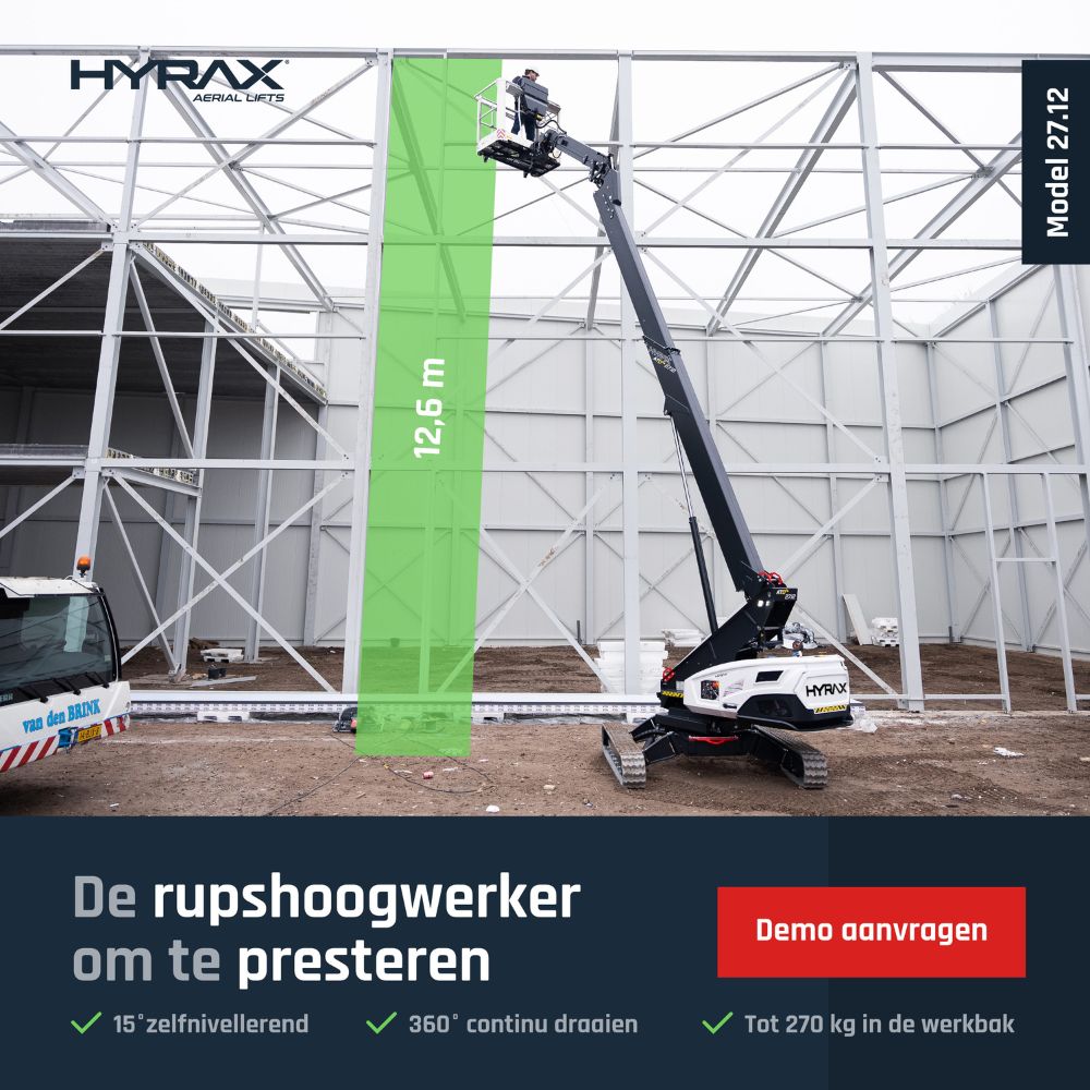 HYRAX Aerial Lifts | Europe ad
