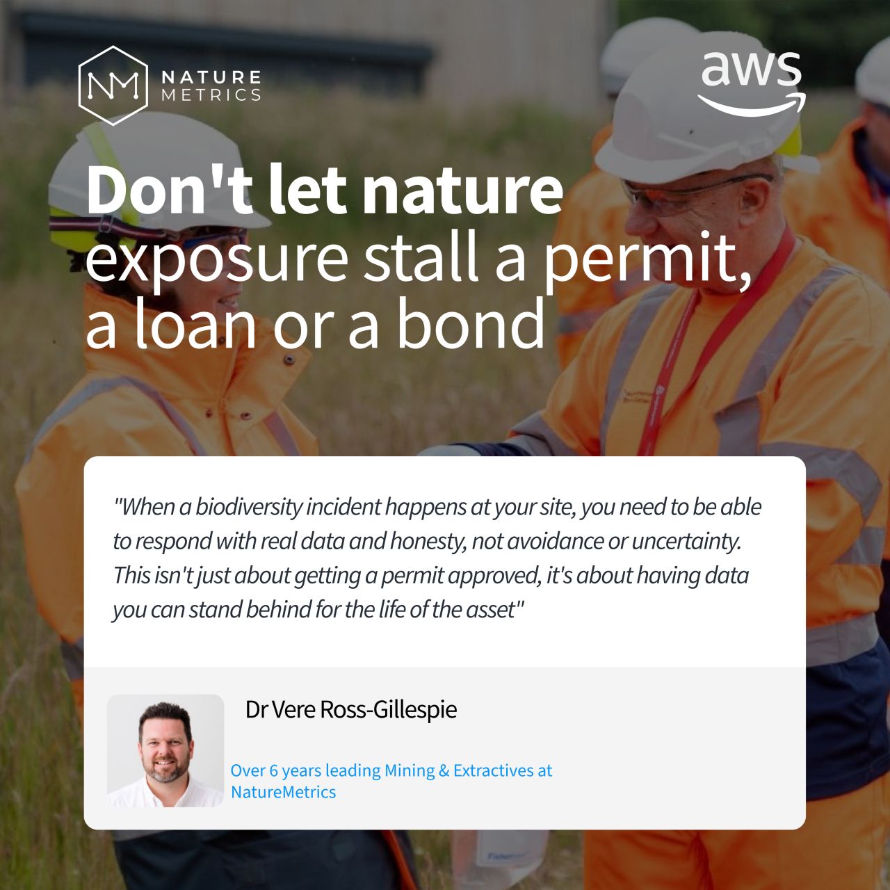 NatureMetrics ad