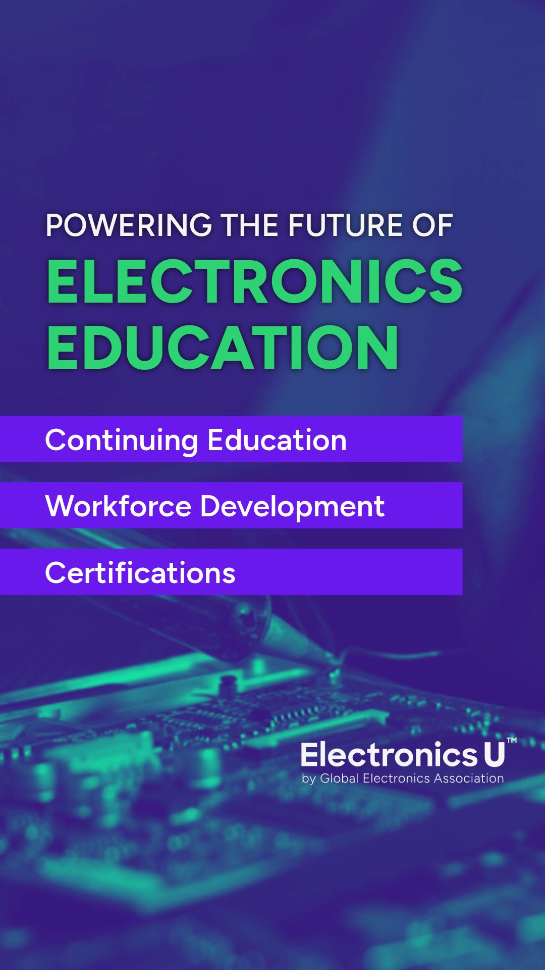 Global Electronics Association ad