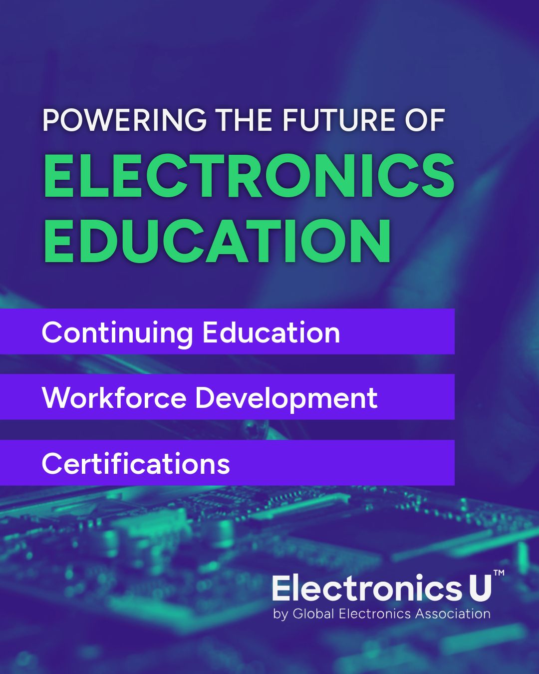 Global Electronics Association ad