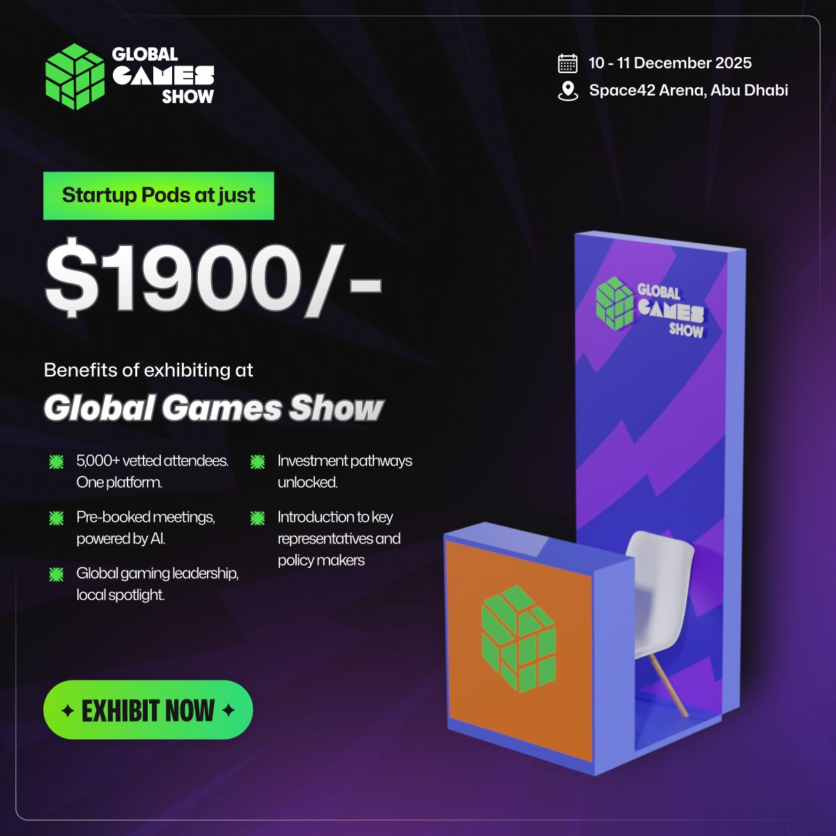 Global Games Show ad