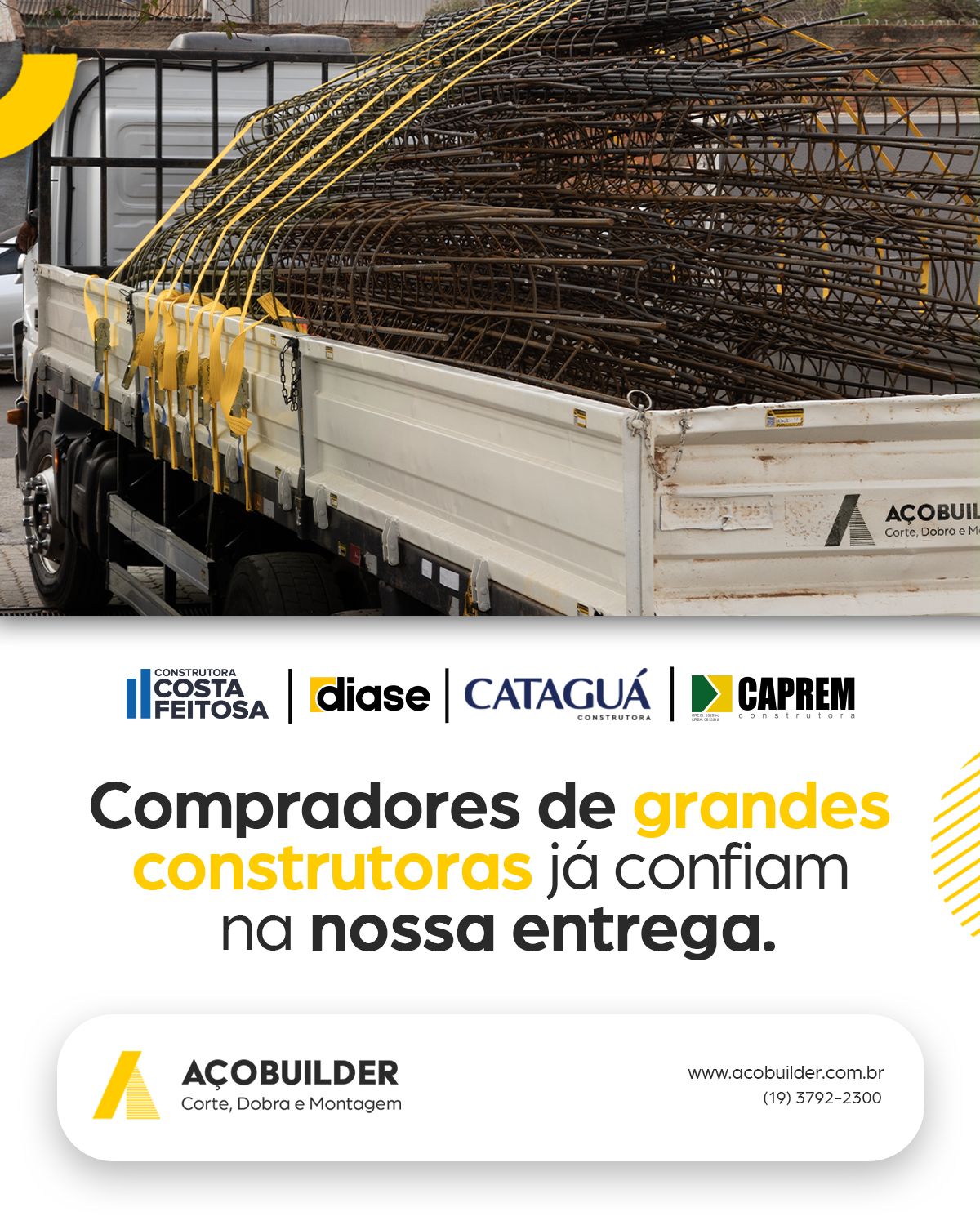 AçoBuilder ad