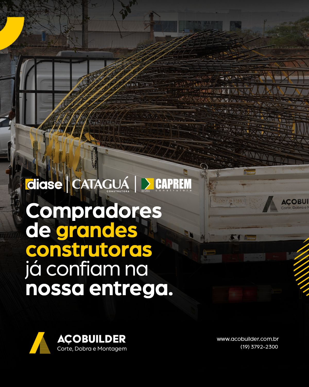 AçoBuilder ad